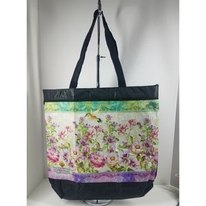 Floral Market Grocery Tote Bag